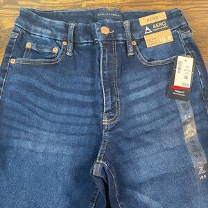 NEW Aeropostale hi rise curvy jeggings